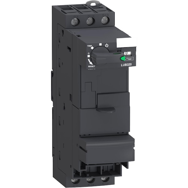 Schneider Electric 32A Protección Propia c/Terminales de Control, 24V AC/DC; 48 a 72V AC/DC; 110 a 240V AC; 110 a 220V DC, 3 Polos - LUB320