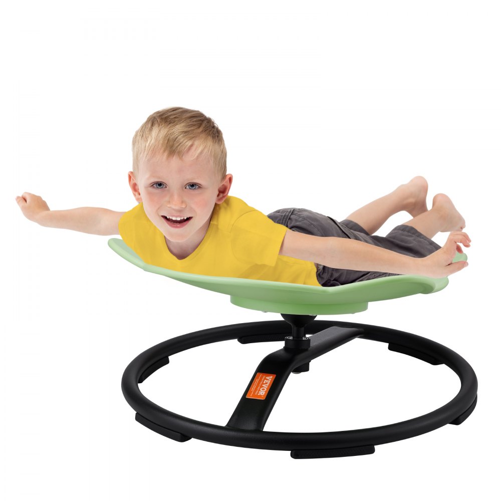 VEVOR Elephant Kids Swivel Chair, 220 LBS Capacity, 360° Spinning Chair, Autistic Kids Sensory Toy Chair with Non-Slip Metal Base, Toddler Sit and Spin Chair for Coordination Balance Focus Green - ETZYYXLS100KTGOBNV0