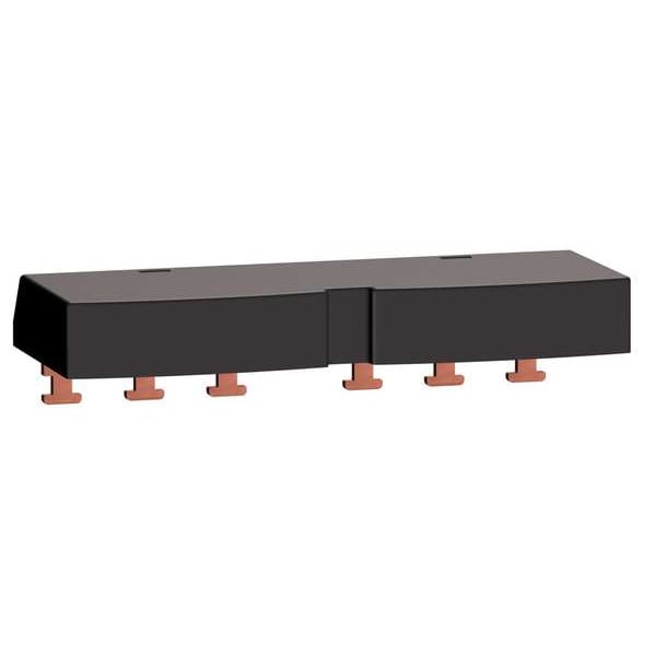 Barra colectora Schneider Electric, 3 polos, 2 derivaciones, 115A, para GV3P - GV3G264