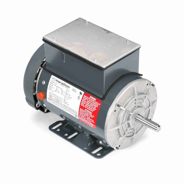Motor de herramientas eléctricas Marathon de 2 Hp, monofásico, 3600 RPM, 115/230 V, marco 56H, TEFC - T019.