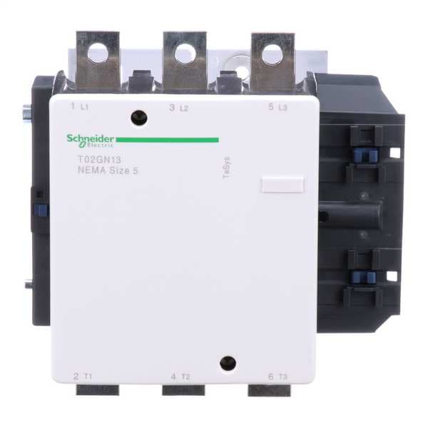 Contactor magnético no reversible de Schneider Electric 120V CA 3P 270A NEMA 5 - T02GN13G7