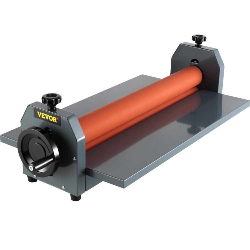 VEVOR 51 Inch Cold Laminator Machine 10mm Manual Vinyl Photo Film Cold laminator Hand Crank Pressure Cold Roll laminator(51Inch) - LBS1300SDLBJ00001V0
