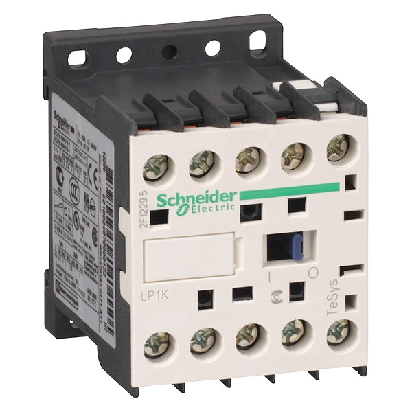 Contactador magnético IEC de 4 polos, 24 V CC, 6 A - LP1K09004BD