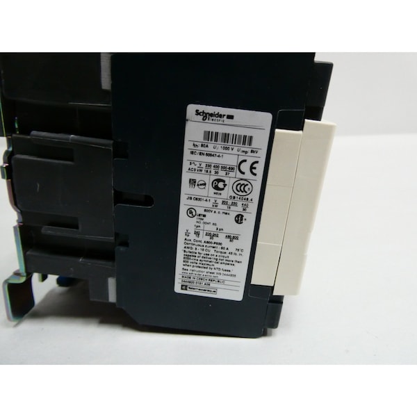 Contactor de CA Schneider Electric 120V-AC 80A 50HP - LC1D65G7