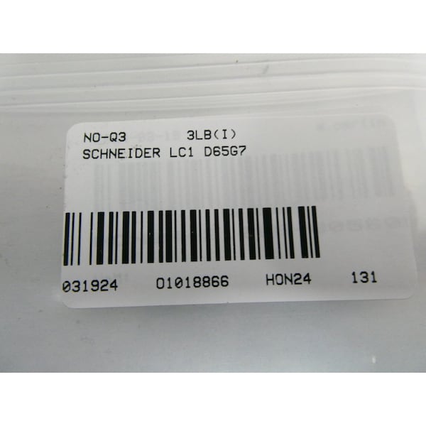 Contactor de CA Schneider Electric 120V-AC 80A 50HP - LC1D65G7