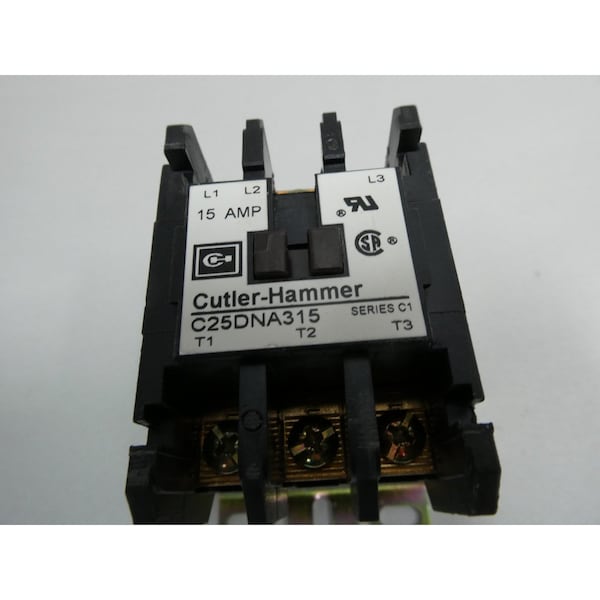 Eaton Cutler-Hammer 440-480V-AC 15A AMP 5HP Otro Contacto - C25DNA315