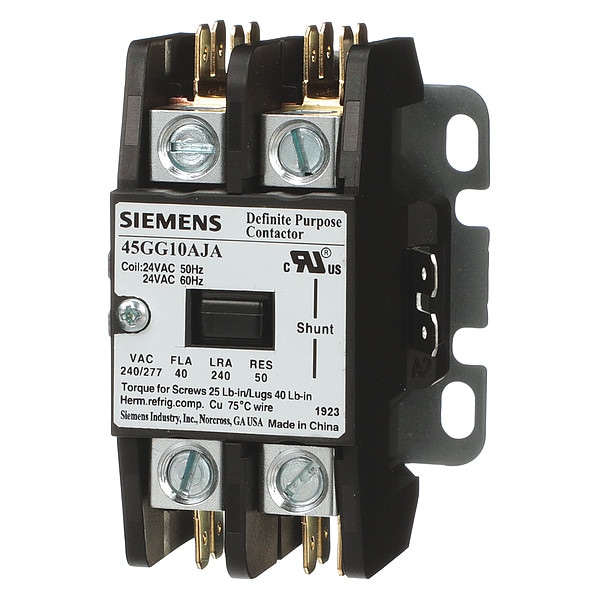 Contacto Siemens para propósitos generales, 220/208-240VAC, 3 polos, 75A - 45GG10AGA