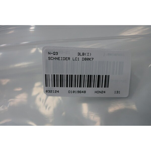 Contactor de CA Schneider Electric 100V-AC 110A Amp 60HP - LC1 D80K7