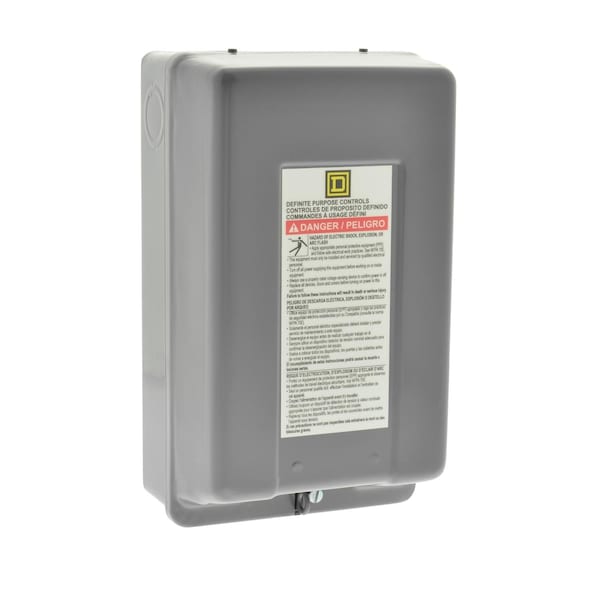 Contactador Square D, Propósito Definido, 60A, 3 polos, 30HP a 575VAC, 3 fases, bobina de 110/120VAC 50/60Hz, NEMA 1 - 8910DPAG63V02