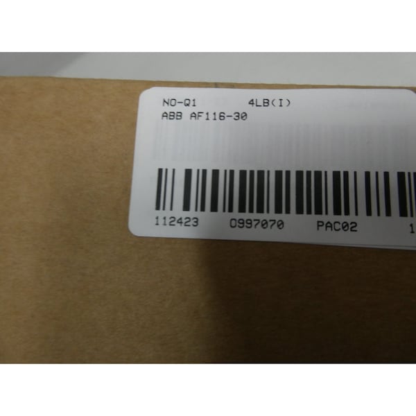 Abb AF116-30 100-250V-AC 250A AMP 75HP AC CONTACTOR - 1SFL427001R1300 AF116-30-00-13

Abb AF116-30 100-250V-AC 250A AMP 75HP CONTACTOR DE CA - 1SFL427001R1300 AF116-30-00-13