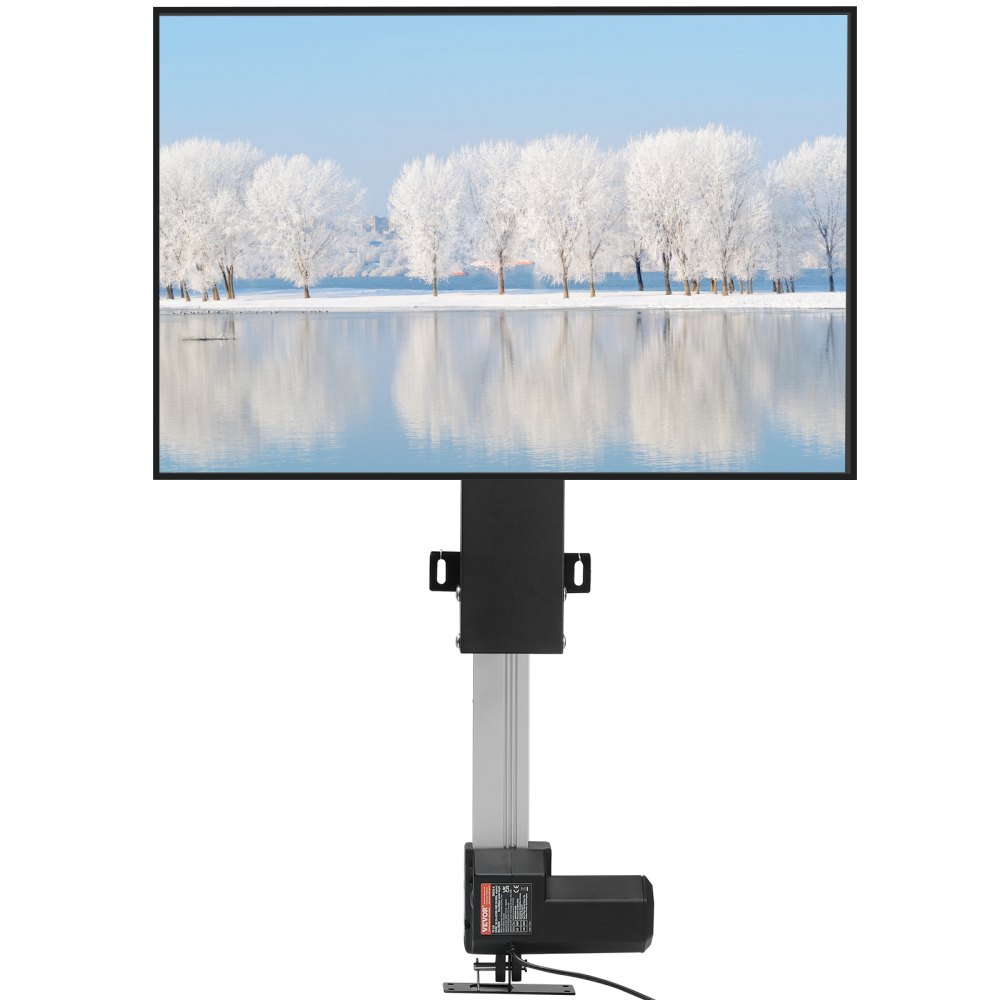 VEVOR Motorized TV Lift Stroke Length 28 Inches Motorized TV Mount Fit for Max.50 Inch TV Lift with Remote Control Height Adjustable 38-65 Inch,Load Capacity 132 Lbs - DSZJ700MM50YC0001V1