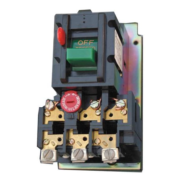 Arrancador de motor manual Eaton Cutler-Hammer, NEMA, 3P, M-0 - B100M0C