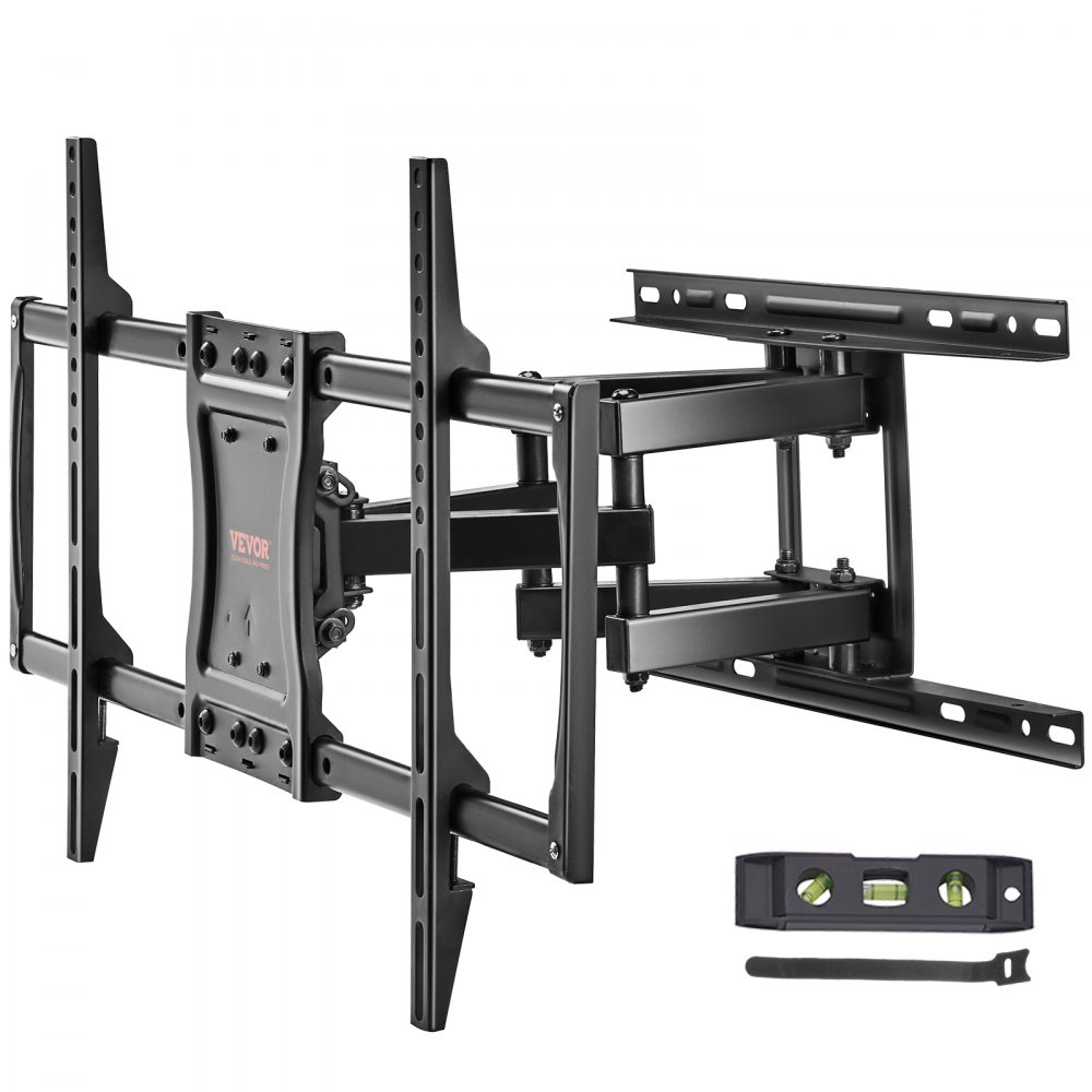 VEVOR Full Motion TV Mount Fits for Most 37-75 inch TVs, Swivel Tilt Horizontal Adjustment TV Wall Mount Bracket with 4 Articulating Arms, Max VESA 600x400mm, Holds up to 132 lbs - BGD60040014618Q9DV0