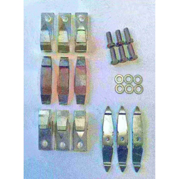 Kit de contacto de repuesto eléctrico de 3P para Square D NEMA Tamaño 6 clasificado para 270 amperios - BEB9998SL26