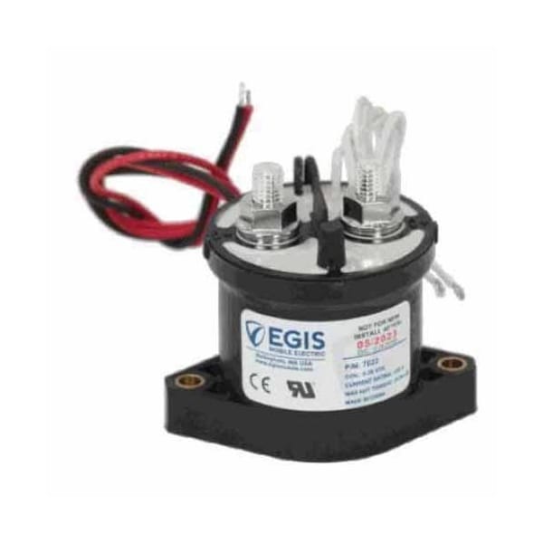 Contactador eléctrico móvil de Egis, 250A, 12/24 V, con contactos auxiliares - EGIS/7022B.