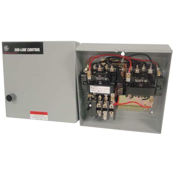 Arrancador magnético inversor de motor de Ge, 1 clasificación NEMA, 120V AC, 3 polos - CR309B102