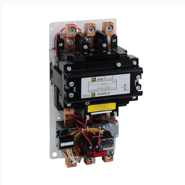 Arrancador No-Reversor Square D Tamaño 5, 3 Polos, Mo, Calificación NEMA No Especificada, 110/120V AC, 3 Polos - 8536SGO1V02H30S