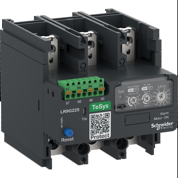 Arrancador magnético de motor Schneider Electric, IEC, 57 A, 50/60 Hz - LR9G225