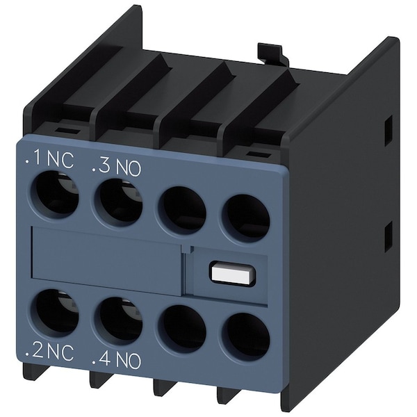 Siemens FRNT MTD AUX CONTCT 20a NO/NC - 3RH2911-1HA11
Siemens - Contactor auxiliar montado en la parte frontal de 20 amperios NA/NC - 3RH2911-1HA11