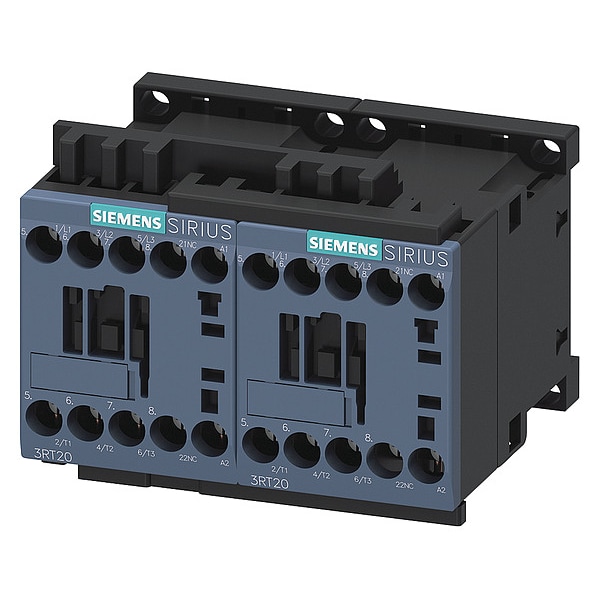 Contactador de potencia IEC Siemens, Reverso, 24VCA - 3RA23168XB301AB0