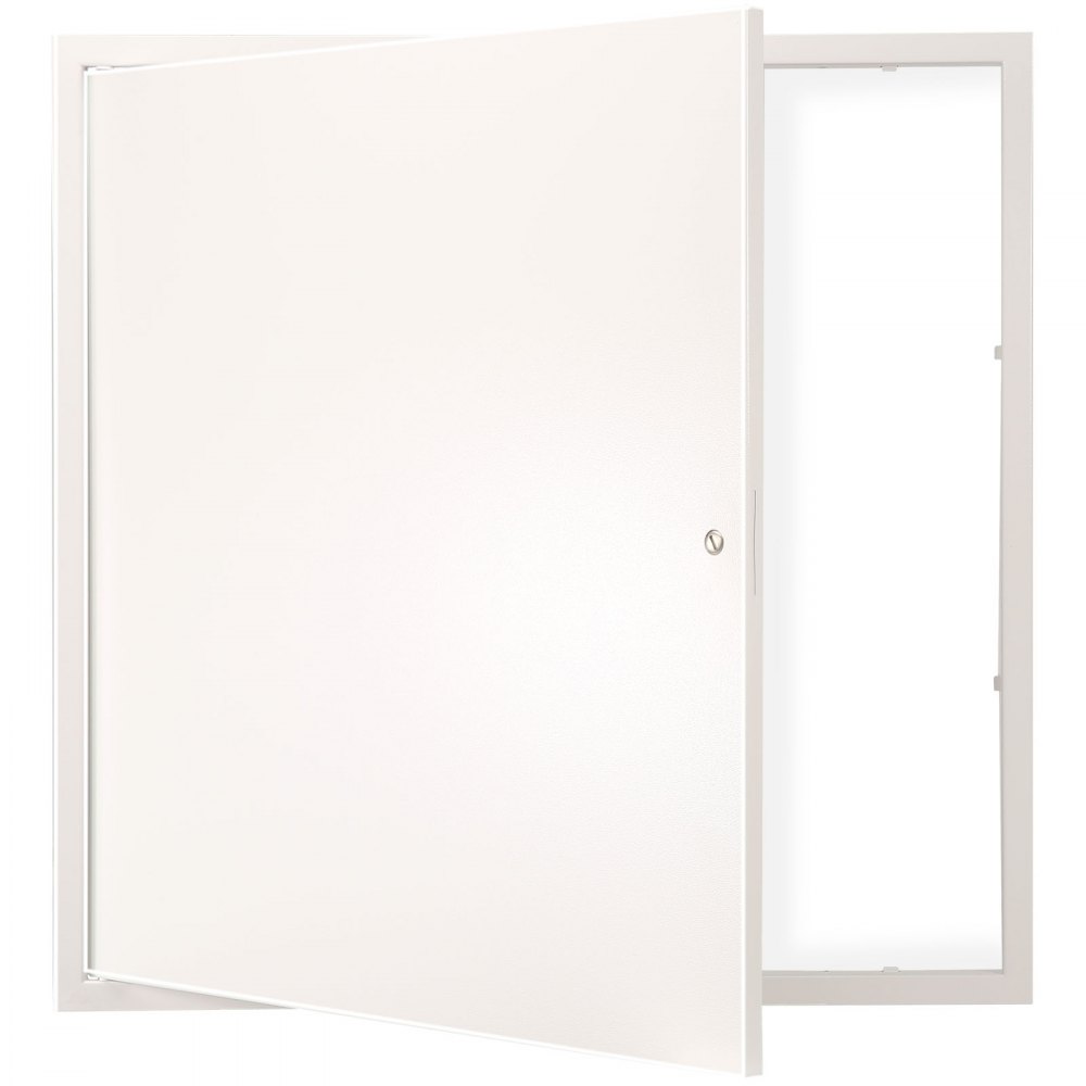 VEVOR Access Panel for Drywall & Ceiling, 24 x 24 Inch Plumbing Access Panels, Reinforced Access Door, Heavy-Duty Steel Wall Hole Cover, Easy Install Removable Hinged Panel for Wiring & Cables, Silver - JXMBD2424INCHSQQJV0