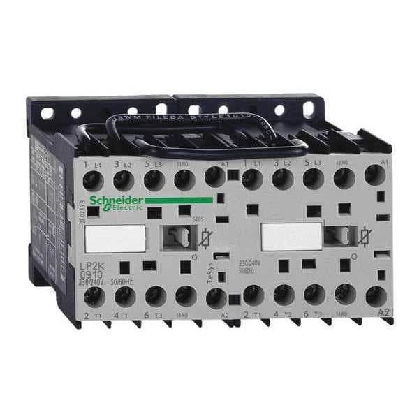 Contactador magnético IEC de Schneider Electric, 3 polos, 24 V DC, 6 A - LP2K0610BD