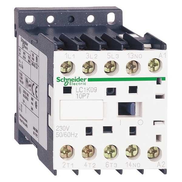 Contactador magnético IEC de Schneider Electric, 3 polos, 220 V AC, 12 A - LC1K1210M7