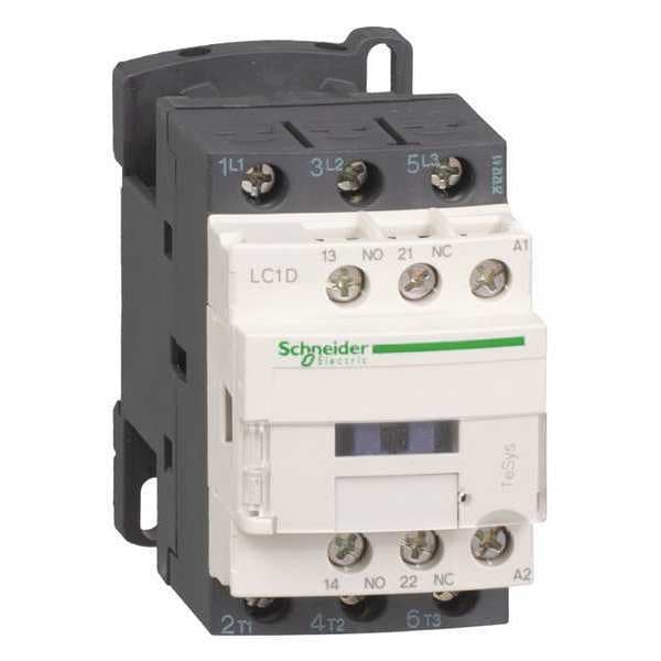 Contactador magnético IEC, 3 polos, 230 V CA, 18 A - LC1D18P7