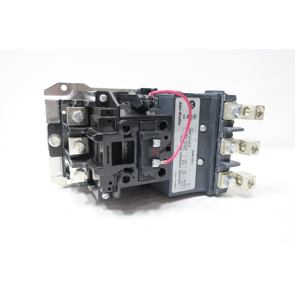 Allen Bradley 115-120V-AC 135A AMP 100HP SIZE 4 AC CONTACTOR - 500F-EOD930