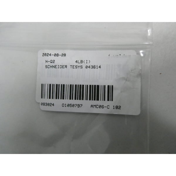 Contactador AC Schneider Electric 24V-DC 80A 50HP - LC1 D65BD