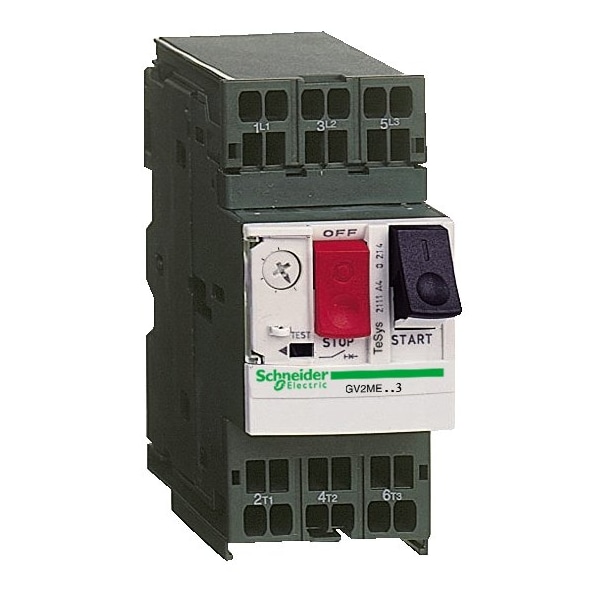 Arrancador manual Schneider Electric 600Vac 63Amp IEC - GV2ME103
