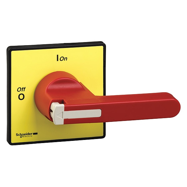 Cuadro D 90mm x 90mm Rojo+Amarillo Op 4 Agujeros Mtg - KDF3PZ