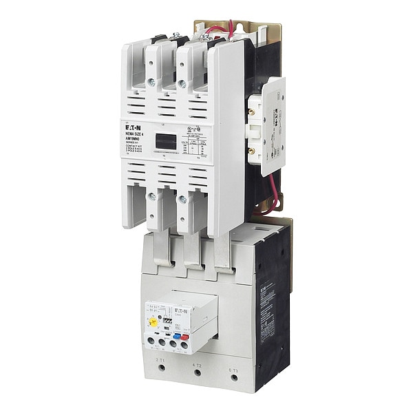 Arrancador magnético para motor NEMA sin inversión, sin envoltura, clasificación NEMA, 120V CA, 3 polos, 1NC - AN19NN0A5E140