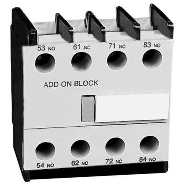 Contacto Auxiliar Dayton, IEC, 1NC/3NA, 120VAC/240VDC - 6EAT3
