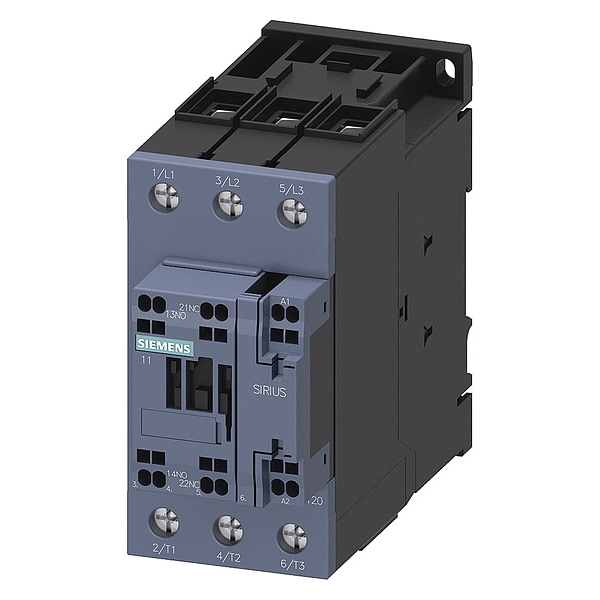 Contactor de potencia Siemens IECPower, no inversor, 230VCA - 3RT20373AL20