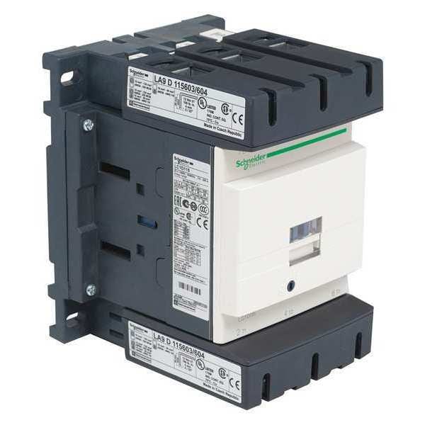 Contactor magnético IEC Schneider Electric, 3 polos, 125 V DC, 115 A - LC1D115GD