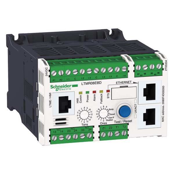 Gerente de Motor Schneider Electric, Modbus, 100-240VAC, 1.35-27A - LTMR27MFM