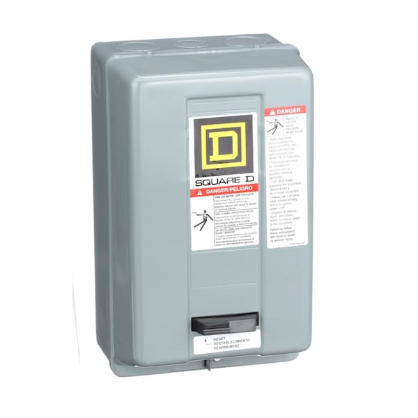 Controlador de arranque de motor Square D, Menos de 1000VCA, Clasificación NEMA 1 NEMA, 280V CA, 3 Polos - 8536SCG3V08S