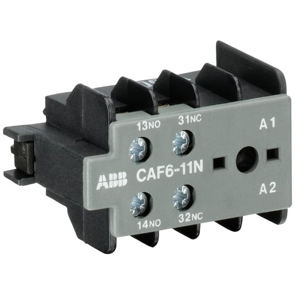 Abb CAF6-11N, MONTADO EN LA PARTE SUPERIOR AUX 1NA-1NC BC6&73P-0, PAQ. 10 - CAF6-11N