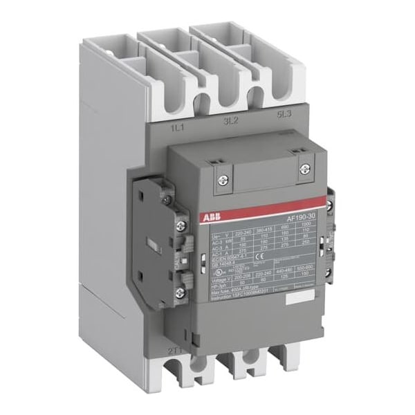 Abb AF190B-30-22-12, CONTACTOR 3P 250A BOBINA 48-130V - AF190B-30-22-12