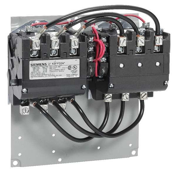 Contacto Magnético Reversible de Siemens 240VAC 3P 45A NEMA 2 - 43FP32AG