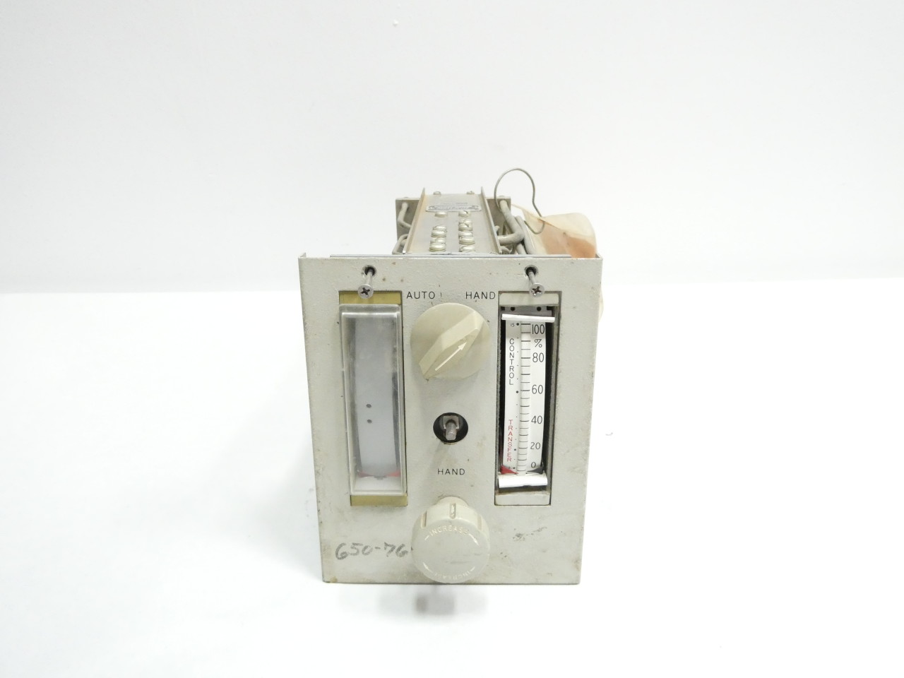 BAILEY METER AJ61A52 HAND/AUTOMATIC STATION MODULE OTHER PANEL METER