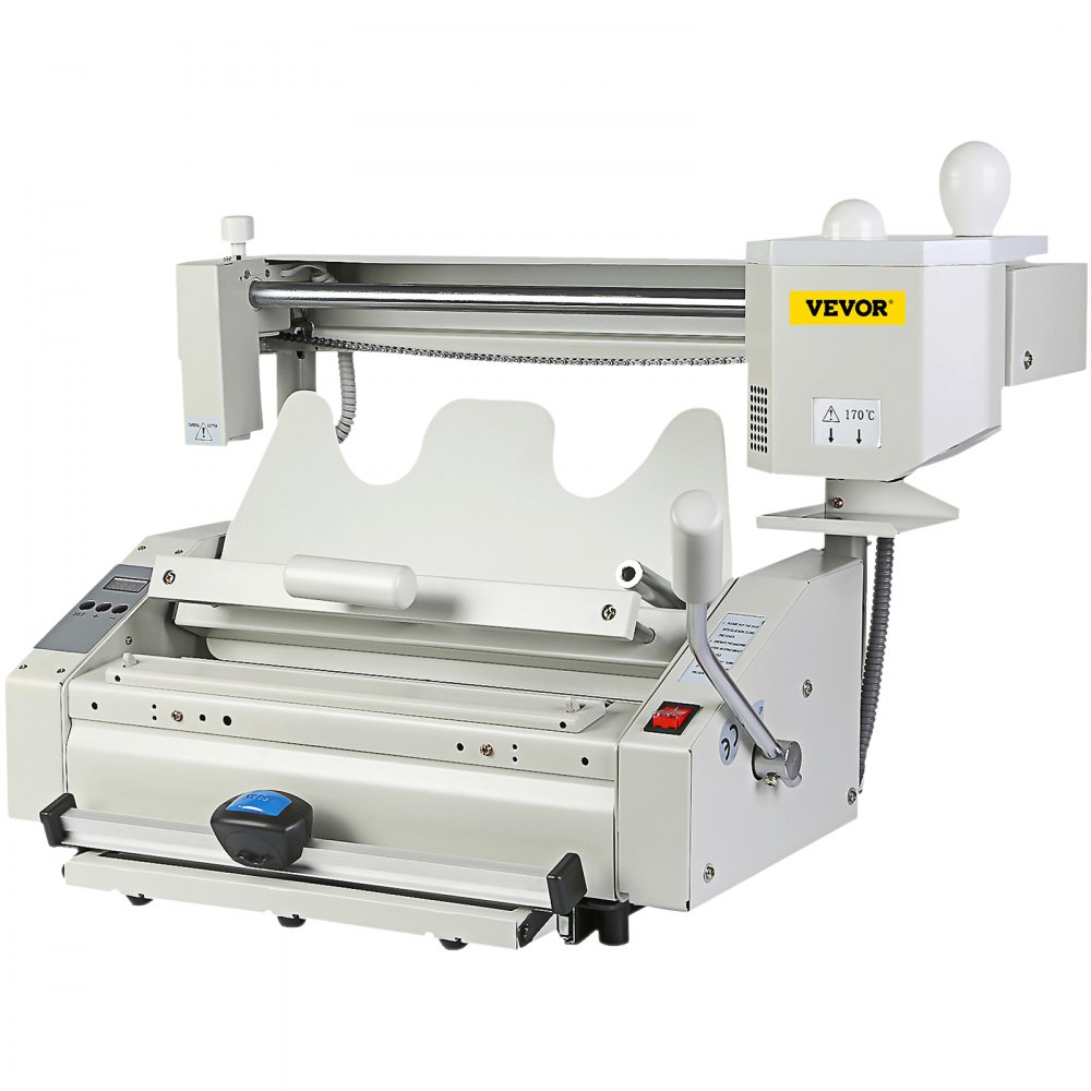 VEVOR Wireless Glue Book Binding Machine A4 Manual Hot Glue Book Binder 110V with Milling Spine Rougher Binding Machine for Paper Books Albums Notebook - 胶装机-V110