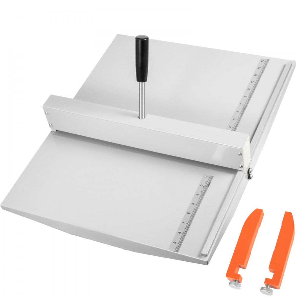 VEVOR Manual Creaser 18Inch 460mm Creasing Machine High Gloss Covers Heavy Duty Creaser with 2 Magnetic Block for A4 Paper Card - YH-460SDYHJ000001V0