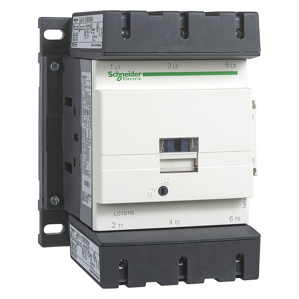 Contacto Magnético IEC de Schneider Electric, 3 Polos, 110 V CA, 115 A - LC1D115F7
