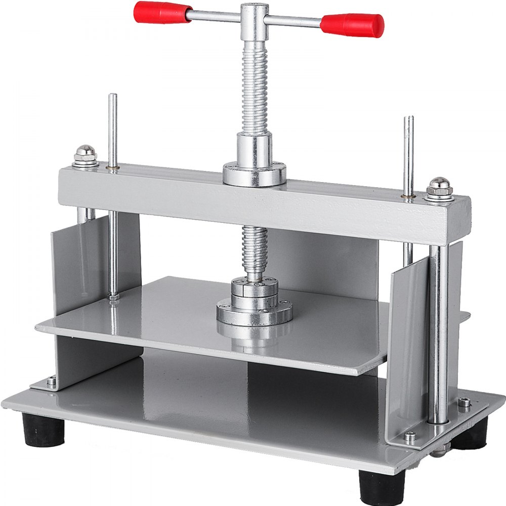 VEVOR Manual Paper Press Machine, 12x8.6 inch for A4 Sized Papers Flatting Machine, 10cm Thickness Steel Frame Manual Flat Paper Press Machine, Papermaking Book Press - ZDJ20YPJSD21VV88HV0