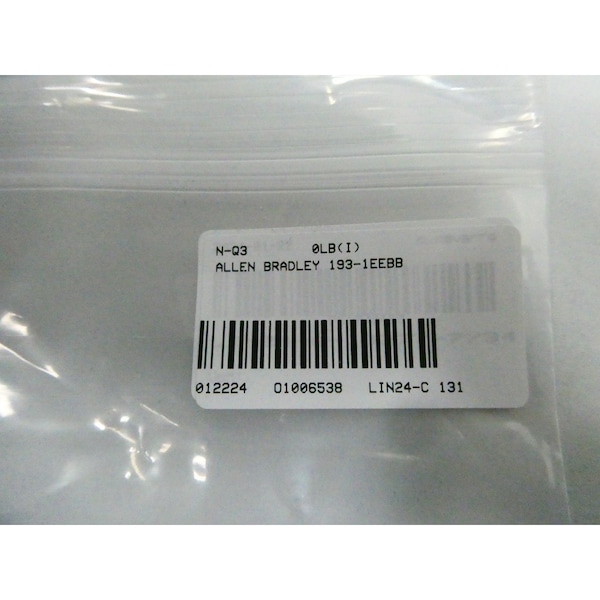 Rele de sobrecarga de amperaje de 0.2-1A Allen Bradley - 193-1EEBB