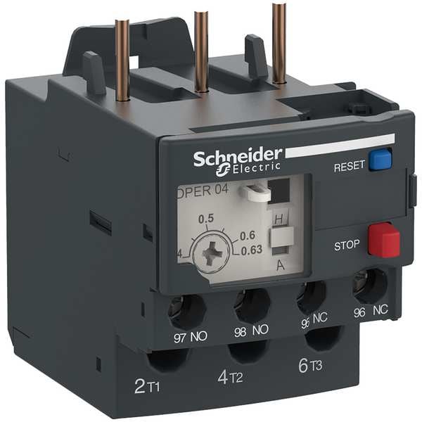 Relevador de Sobrecarga Schneider, IEC, Térmico, Auto/Manual - DPER04