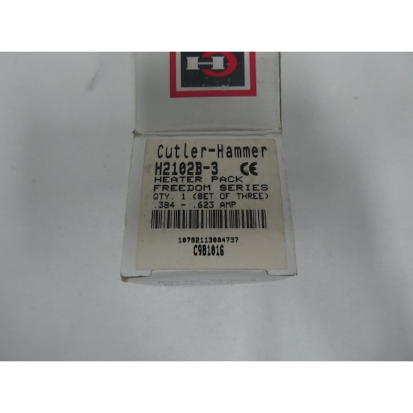 Eaton Cutler-Hammer SERIE FREEDOM DE RELÉ DE SOBRECARGA ELEMENTO CALEFACTOR, 3PK - H2102B-3