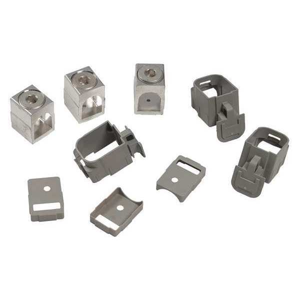 Conectores de enganche Schneider Electric, TeSys GV7, 220 A, cable de 1.5 a 185mm², set de 3 - GV7AC022